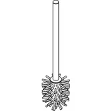 Hansgrohe Logis WC-Ersatzbürste mit Stiel, chrom