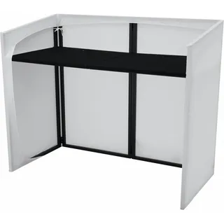 Omnitronic Mobile DJ Stand Cover Zubehör DJ, Weiss