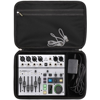 Aproca Hartschalen-Reisekoffer, passend für Behringer Flow 8 / Xenyx 802 Premium Digital-Mixer mit 8 Eingängen