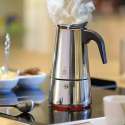 GEFU 4 Tassen Emilio Espressokocher "Emilio" 4 Tassen