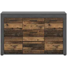 VCM Sideboard Jam 125 x 80 x 35 cm Anthrazit