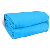 saxonica gmbh Poolfolie Oval 623 x 360 x 120 cm I SonaLiner 0,8 mm blau I 6,23 x 3,6 x 1,2 m