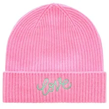 Zwilling Zwillingsherz Kaschmir-Beanie in pink