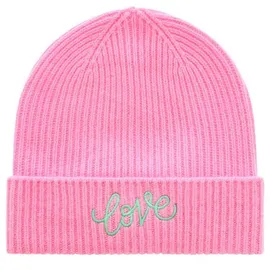 Zwilling Zwillingsherz Kaschmir-Beanie in pink