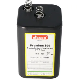 NISSEN Premium 800 4R25 9000 mAh 4 St.