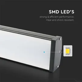 V-Tac HighBay 100 W eckig Schwarz