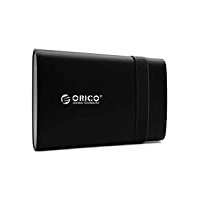 Orico 1TB USB 3.0 tragbare Externe Festplatte 2,5 Zoll 2538U3 Portable HDD Geschenk zu Weihnachten für Fotos smart TV PC Laptop Computer ps4 ps5 Xbox kompatibel mit Windows Mac OS Linux - schwarz