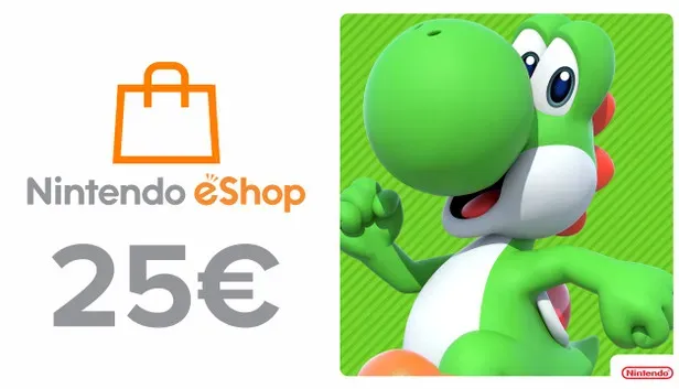 Nintendo eShop Karte 25€