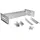 Equip Rails 19' 3HE Din Regal-Schiene RAL7035 Grau