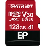 Patriot microSDXC EP 128GB Class 10 UHS-I U3 A1 + SD-Adapter