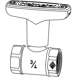 HEIMEIER Globo H 1/2'' IG PN16,