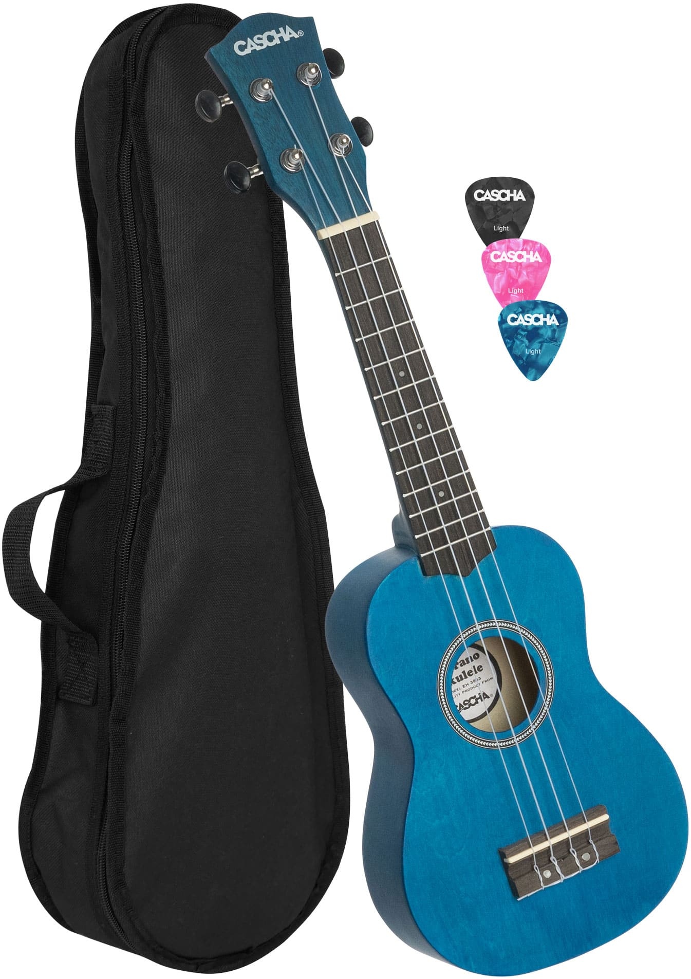 Cascha Sopran Ukulele Blau