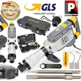 ABBRUCHHAMMER ZUM SCHMIEDEN STEMMHAMMER MEIßELHAMMER 65J SDS HEX 3300W KOFFER