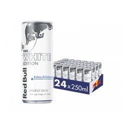 Red Bull 24x Energy Drink, 250 ml, White Edition