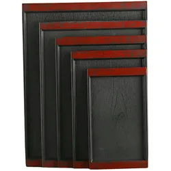 S&T Design Servierplatte Tablett Serviertablett Essentablett Fastfood (Spar-Set, 1-tlg., Japanisch), Kunststoff Essen Tablett Servier Teller Platte Restaurant