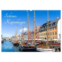Calvendo Schönes Kopenhagen (Wandkalender 2026 DIN A2 quer), CALVENDO