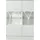 LEONARDO Highboard »Cube«, mit Sicherheitsglas und edlem MDF Holz, Höhe157 cm weiß