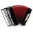 Classic Cantabile 72 Bass Akkordeon "Secondo V" Schwarz