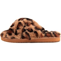 FLIP*FLOP Damen crossfur Leo 2 Hausschuh, Toast, 39 EU