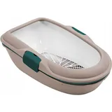 Kerbl Katzentoilette Furba 59x39x22 cm Braun/Grün