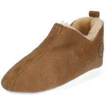 SHEPHERD Hausschuhe Lammfell | Braun 41