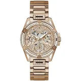 GUESS GW0464L3 CYRKONIE Uhr Roségold, – Rosa