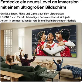 LG 85QNED93B6A 85'' 4K QNED evo AI Smart TV