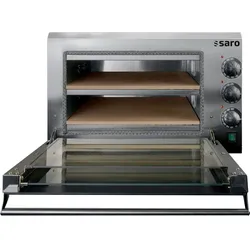SARO Mini Pizzaofen für 2 Pizzen Modell ETNA 2