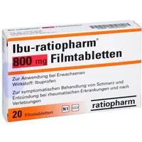 Ibu-ratiopharm 800 mg Filmtabletten 20 St