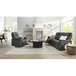 Home Affaire Relaxsessel HOME AFFAIRE "Southbrook, TV-Sessel mit Schlaffunktion, Wohnzimmer, Funktionssessel", grau, B:91cm H:99cm T:92cm, Kunstleder 100% Polyurethan, Sessel, Relaxsessel, mit manueller und elektrischer Relaxfunktion