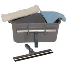 Lewi Fensterreinigungsset Easy Clean Basic 7 teilig Blau