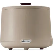 HENDI Suppenkessel UNIQ, 8L, Beige, 220-240V/500W, ⌀365x(H)325mm,
