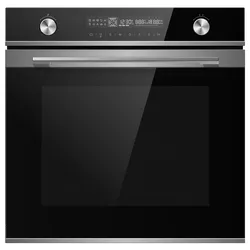 Midea Einbau-Backofen 7NM30E0IX schwarz 72 Liter, mit Easy-clean-Innenraum