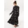 Aniston CASUAL Maxikleid mit Palmen bedruckt Schwarz/Beige 44