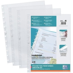 Oxford 10er-Pack Prospekthülle »manageMe!« transparent, 23x30.5 cm