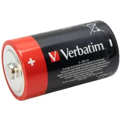 Verbatim Alkalibatterien D  Lr20  Packung mit 2 Einheiten