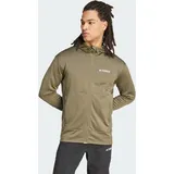 Adidas Terrex Xperior LIGHT HOODED FLEECEJACKE Olive Strata XL