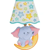 IDENA 31257 - LED Wandsticker Lampe Elefant, mit Lichtsensor, ca. 21 x 13 cm, ideal als Nachtlicht für das Kinderzimmer