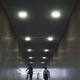 V-Tac LED-Aufbaupanel 6 Leuchtmittel quadratisch gold