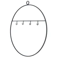 NaDeco Garderobe NaDeco 40 cm Schwarz