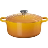 Le Creuset Signature Bräter 24 cm rund nectar