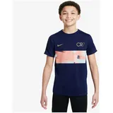 Nike CR7 Academy Dri-FIT Trainingshirt Kinder 492 blue void/blue void/metallic gold XL 158-170 cm
