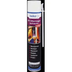 beko B1 Montageschaum, mit Adapterröhrchen, 750 ml