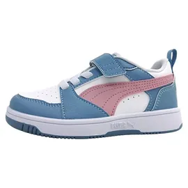 Puma Rebound V6 Lo AC+ PS White/Poised Pink/Cool Blue 33