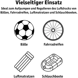 SCHEPPACH Kompressor HC10-Twin 8 bar 2×3,75L Set Spiralschlauch & Reifenfüller