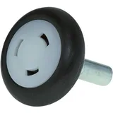 Hörmann Laufrolle mit 50 mm Achse, Beschlag N/L/BL/H, für reibungslose Bewegung des Garagentors) 3040311