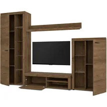 ax living Spacoro Eiche, Lefkas Wohnzimmerschrank 270 cm