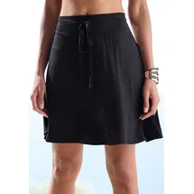 beachtime by lascana Jerseyrock Damen Schwarz 34