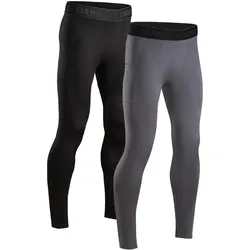 Sporthose Compression Tights mehrfarbig XL