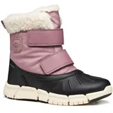 GEOX FLEXYPER GIRL B Klettstiefel Antique Rose/Schwarz 39